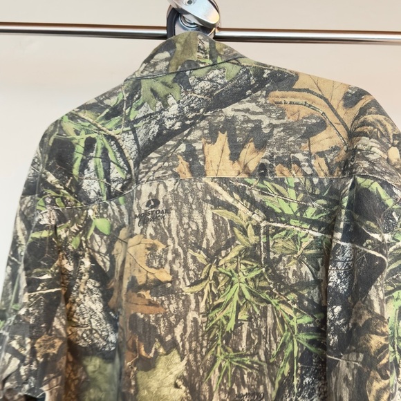 Vintage No Trace by Dan River Button Down Camo - Picture 7 of 10